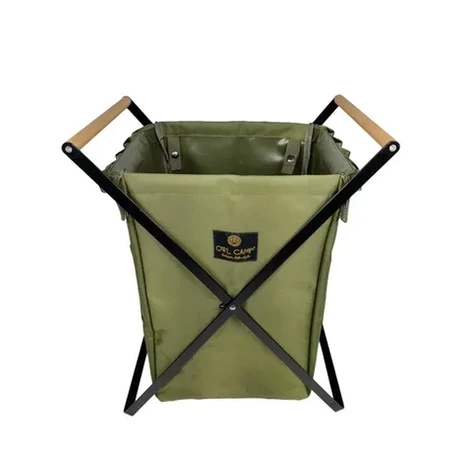 【綠色工場】OWL CAMP BASK 置物籃 垃圾桶 露營收納架 露營收納 作用為零食收納架、玩具置物籃、衣服分類籃