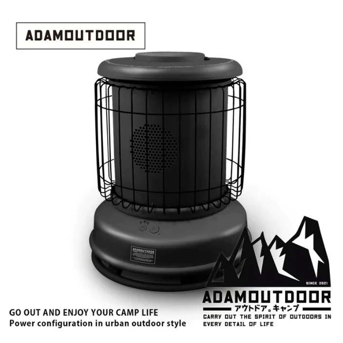 ADAMOUTDOOR｜經典風格雙功率陶瓷電暖器【綠色工場】戶外陶瓷電暖爐 電暖爐 陶瓷電暖器 PTC 暖風機 暖氣機