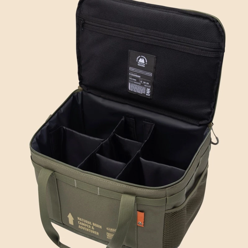 CARGO 工業風裝備收納袋19L【綠色工場】 裝備袋 行李袋 收納箱 行李袋 手提袋 露營收納 黑色/軍綠/沙色