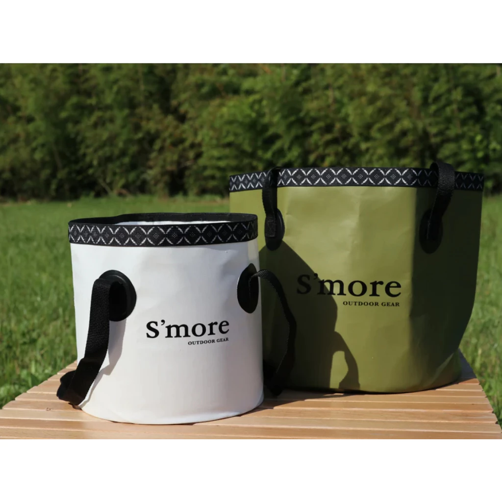 S’more 輕便折疊水桶(9L/20L) 【綠色工場】攜帶型水桶 水桶 儲水箱 儲水桶 水箱 洗澡桶 洗碗桶