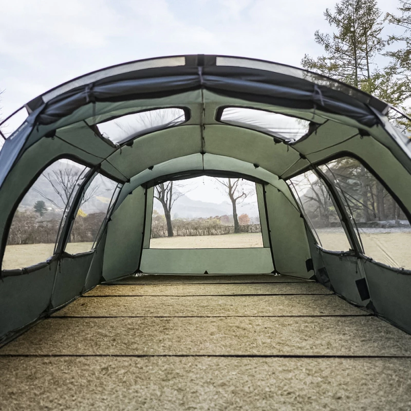 【綠色工場】KAZMI KZM GEOPATH PRO 黑森林別墅帳 一房一廳 四季帳 5人帳 露營帳 家庭帳 隧道帳