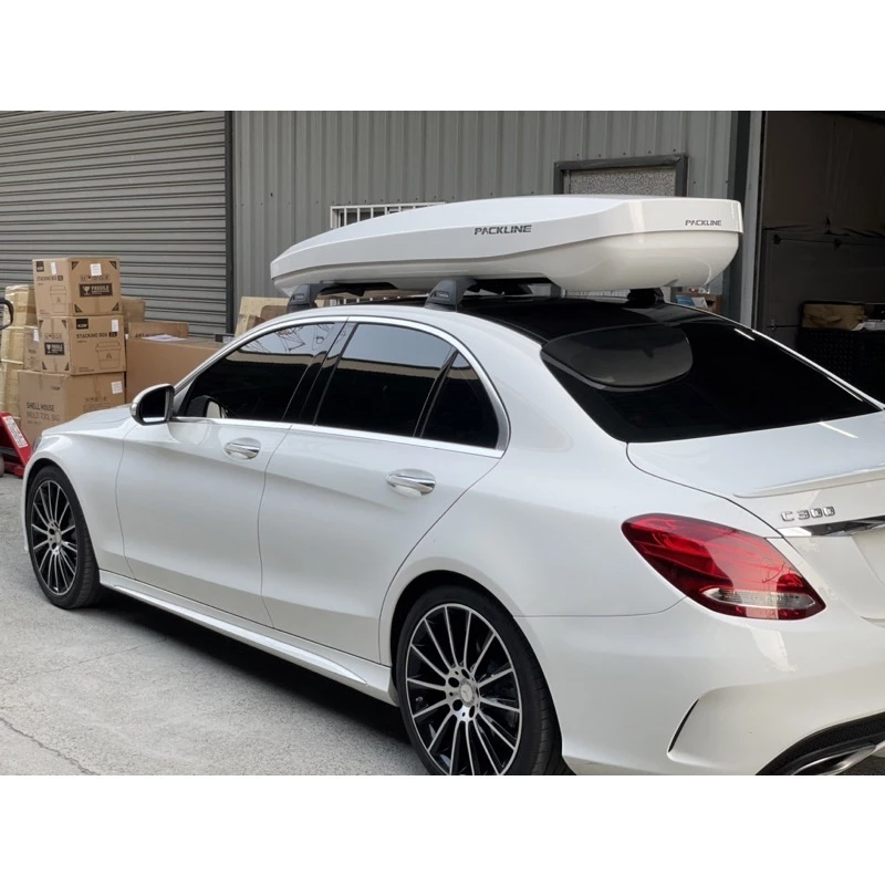 PACKLINE NX-SUMMIT【綠色工場】車頂箱 ~黑/白 410L 裝備箱 行李箱 車頂置物箱 車頂漢堡 置物箱