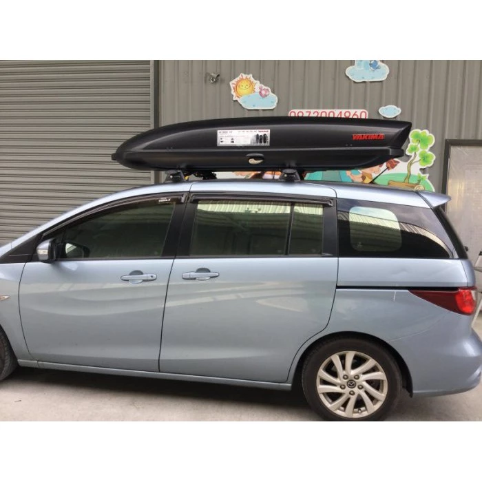 【綠色工場】YAKIMA SKYBOX 18S carbonite 510L 車頂箱 行李箱 車頂置物箱 裝備箱 漢堡
