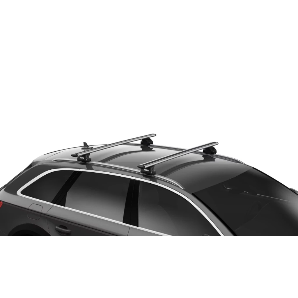 【綠色工場】THULE瑞典都樂 Evo Flush Rail 7106 服貼直桿式 靜音鋁桿 車頂架 車頂橫桿 鋁合金