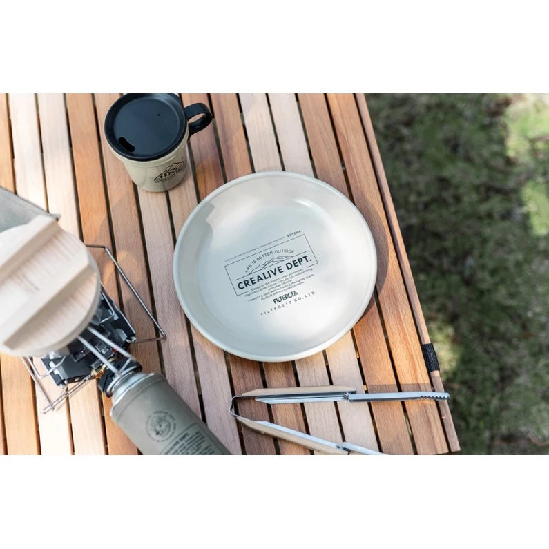 【綠色工場】Filter017 x platchamp Enamel Plate 聯名日本製 搪瓷盤 琺瑯盤 露營 野營