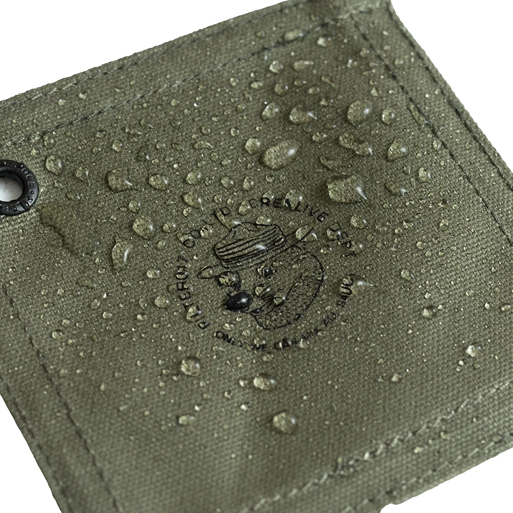 【綠色工場】Filter017 Waxed Canvas Coasters﻿ 上蠟帆布杯墊(4片入)﻿ 軍風 露營 野營