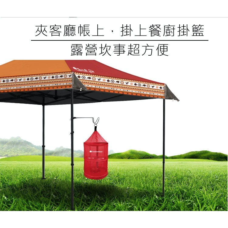 【綠色工場】夾式營柱露營掛勾 豬尾巴 營柱掛勾 掛燈勾 止滑掛勾 不鏽鋼｜夾式營柱掛勾｜營燈架