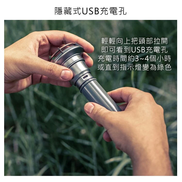 【綠色工場】Barebones 手電筒 Vintage Flashlight 灰黑/橄欖綠 手持燈 軍風軍綠 露營照明