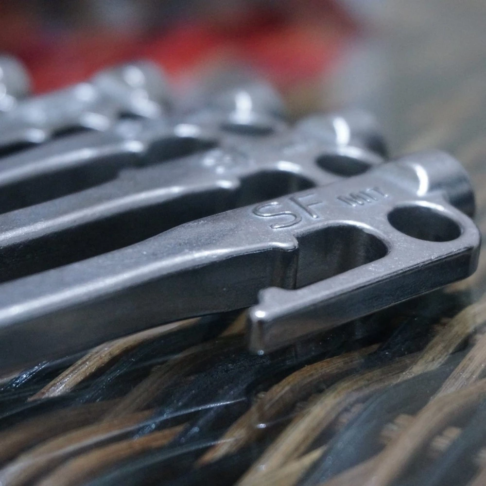 【綠色工場】TKS經典款營釘 方形營釘 正方形桿身 SUS630 不鏽鋼營釘 (SF-200A) 營釘