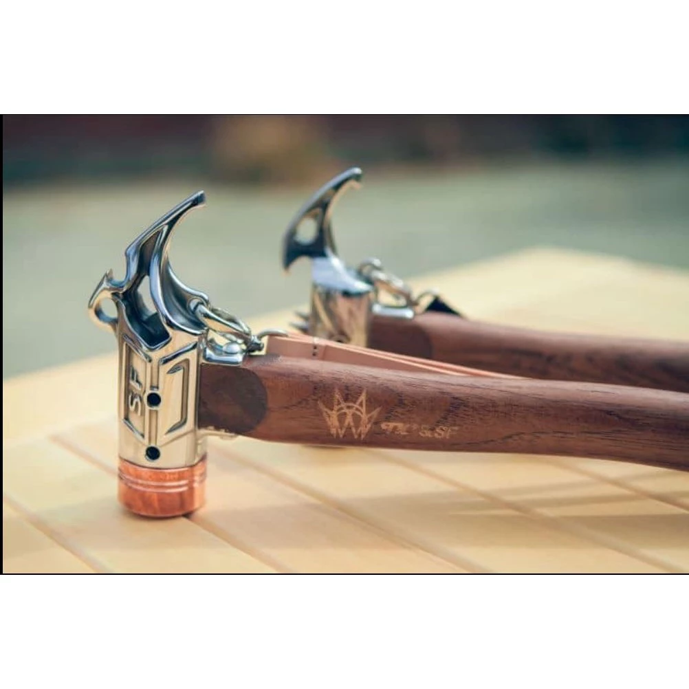 【綠色工場】TKS 獸角銅鎚 紅銅頭營鎚 營錘 營鎚 鐵鎚 拔營釘器 (SF-EG01) 營槌 露營工具