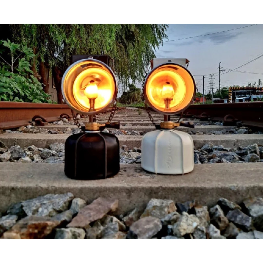 【綠色工場】韓國 ZAPAPAM 釣魚燈 瓦斯暖爐 桌上型瓦斯燈 燭台燈 氣氛燈 照明燈 露營照明