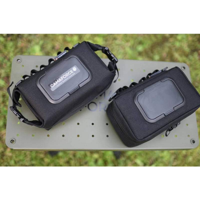 【綠色工場】韓國CAMAFORCE 濕紙巾袋/戰術濕紙巾包/衛生紙袋/懷舊露營裝備/紙巾包/露營配件 野餐 車上掛包