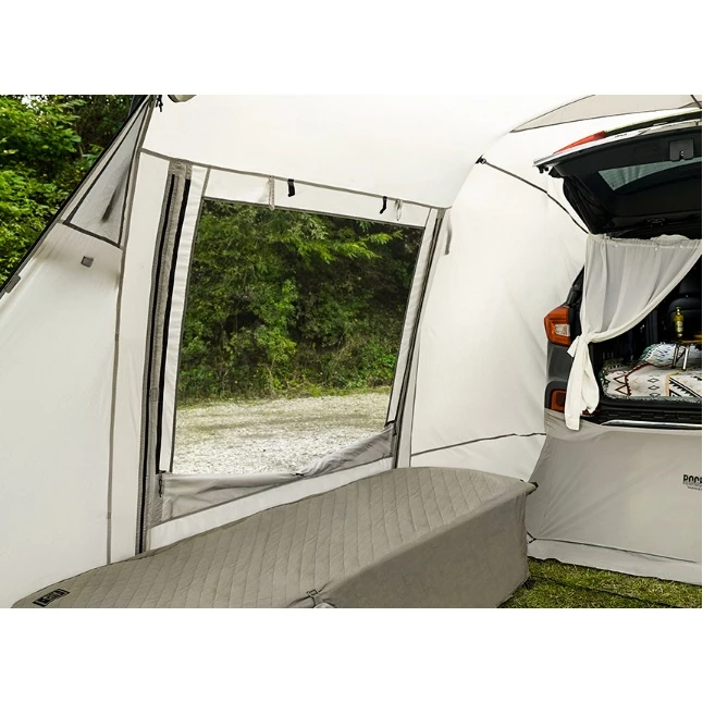 【綠色工場】KAZMI KZM 多功能車尾帳 一帳多用 車邊帳 車後帳 免搭建 登山 露營 車泊 車宿 車尾帳棚