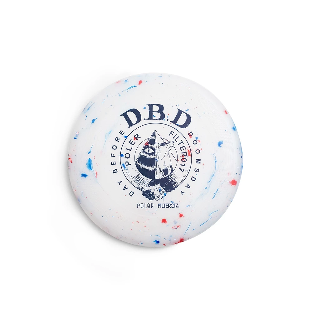 【綠色工場】Filter017® X POLeR® D.B.D Logo Frisbee 圖像運動飛盤