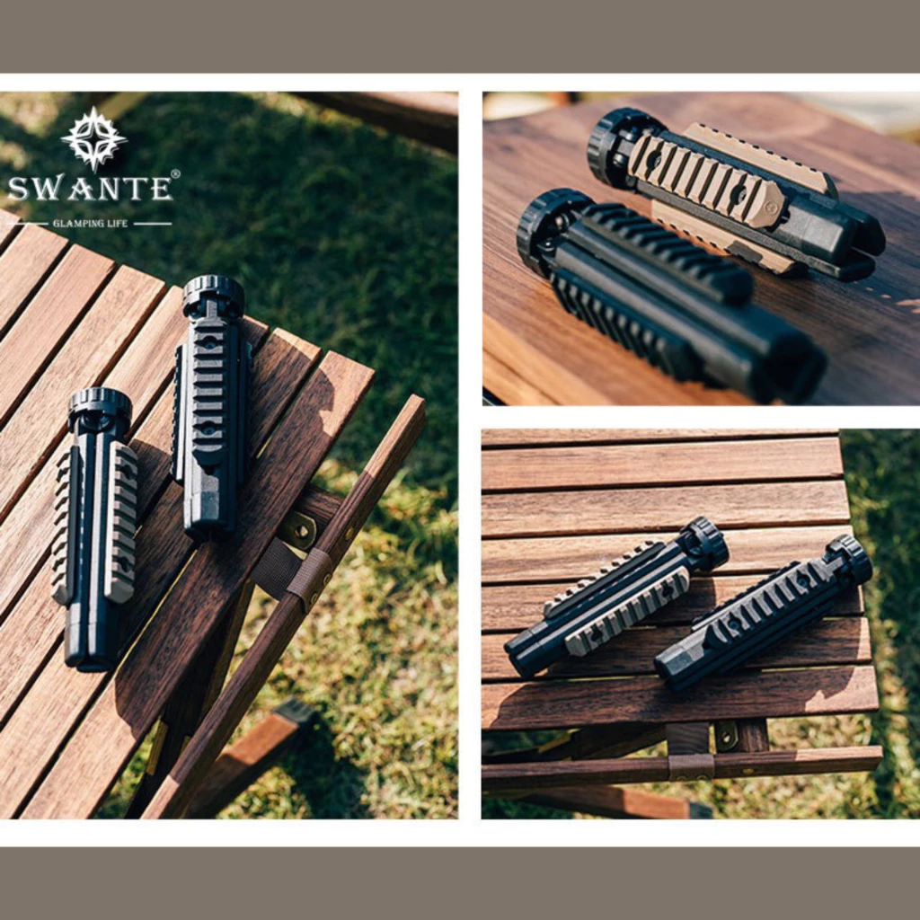 【綠色工場】swante 戰術三腳燈架 軍風燈架 1/4螺絲可使用 戰術三腳架 軍綠/狼棕/黑 goalzero ML4