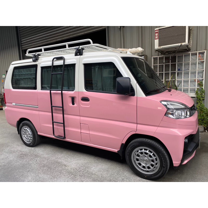 【綠色工場】菱利 A180 veryca 專用左右門助爬梯 車邊側梯 廂型車改裝 貨架樓梯 爬梯