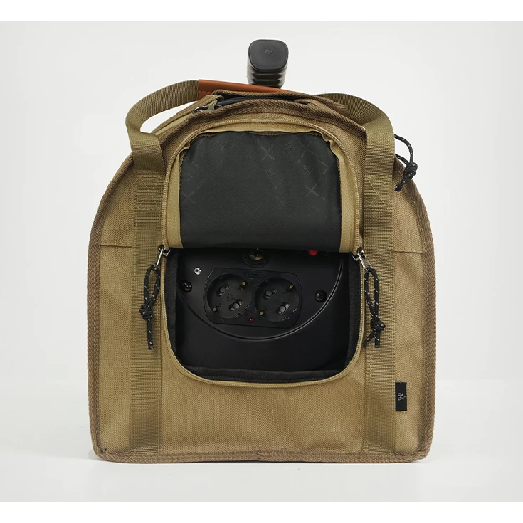 【綠色工場】KAZMI KZM 工業風動力線收納袋 輪座延長線收納袋 手提袋 裝備袋 軍風收納袋 軍綠/黑色/沙色