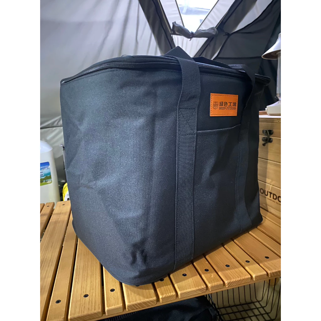 【綠色工場】多功能加厚收納袋 裝備袋 行李袋 收納箱 行李袋 手提袋 露營收納 可收納製冰機、渦輪扇、投影機