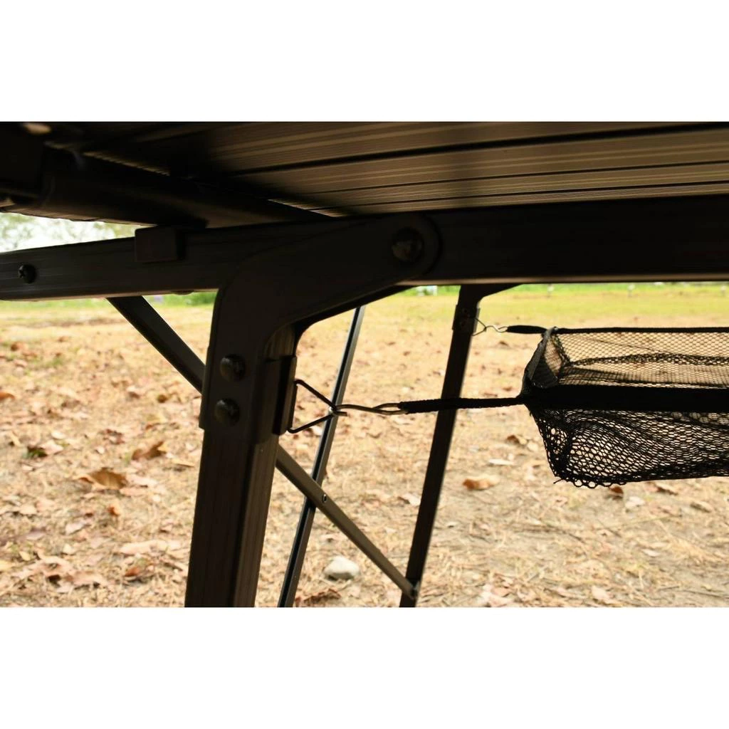 【綠色工場】YAKIMA 鋁捲桌 附提袋 蛋捲桌 鋁合金蛋捲桌 露營桌 收納桌 摺疊桌 鋁合金消光黑