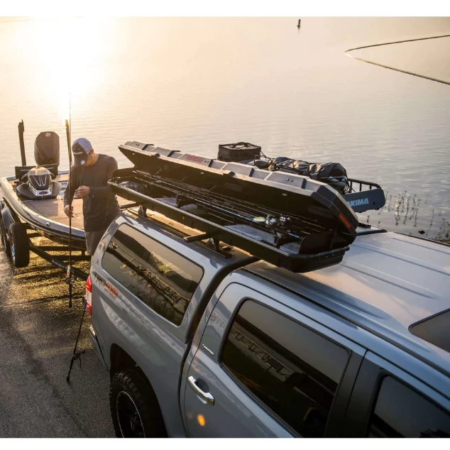 【綠色工場】YAKIMA 釣竿箱 TopWater 釣竿收納箱 車頂釣竿箱 封閉式釣魚竿盒 美國製 釣魚用品 魚竿