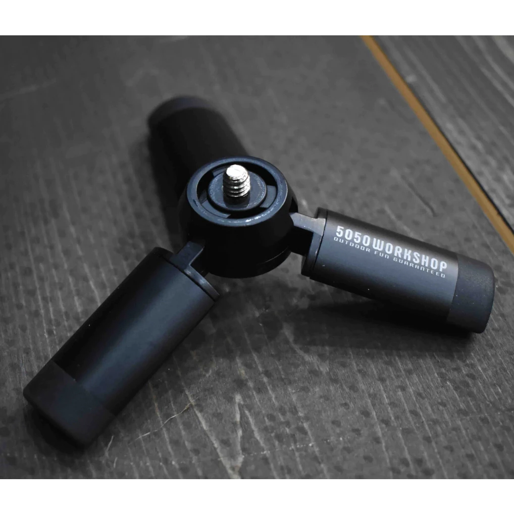 【綠色工場】5050WORKSHOP M10腳架 1/4螺牙腳架 MINI TRIPOD 手電筒腳架 手電筒雲台