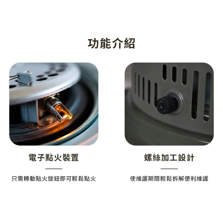 TOYOTOMI 煤油暖爐 橄欖綠 RR-GER25G 【綠色工場】傳統熱對流式 日本製 適用約6坪 電子式點火