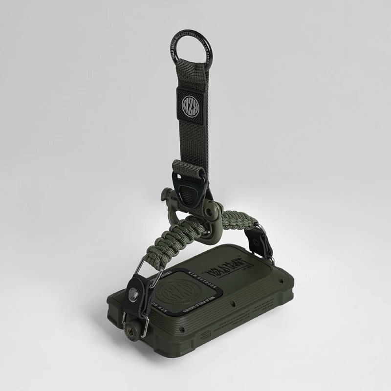 KAZMI KZM 工業風多功能戰術扣【綠色工場】多功能掛勾 D扣 戰術扣環 萬物掛勾 露營掛勾