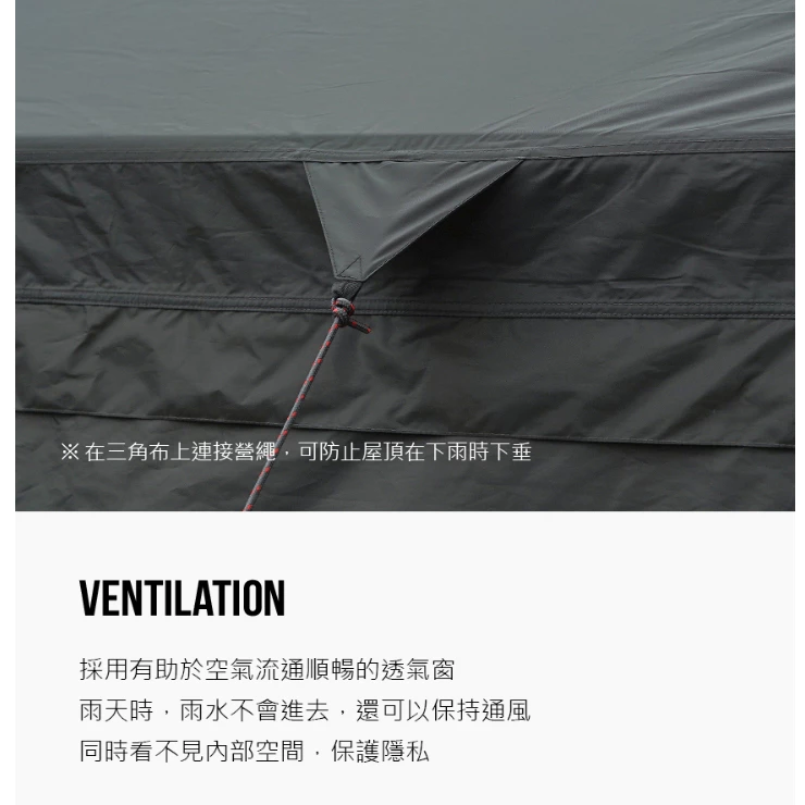 KAZMI KZM OSCAR 工業風奧斯卡4人帳【綠色工場】屋型帳 大川帳 軍綠帳篷 軍風露營 一房一廳 客廳帳