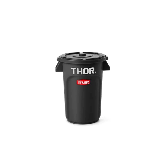 Thor 【日本限定】迷你收納桶 Round Container Mini【綠色工場】 露營風格 筆筒 零錢筒 盆栽
