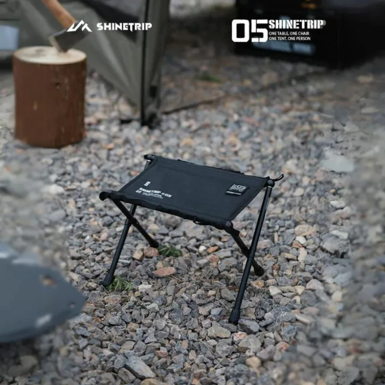 Shinetrip 山趣 戰術馬扎凳【綠色工場】露營椅 摺疊椅 摺疊凳 小凳 小板凳 鋁合金支架 可承重100公斤