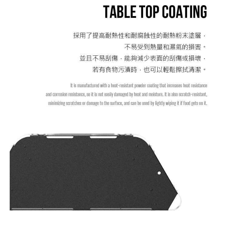 ONE SERIES 梯型桌【綠色工場】kazmi 可獨立使用 便攜桌 露營桌 鋁合金桌 黑化 可拼接桌 韓國選物