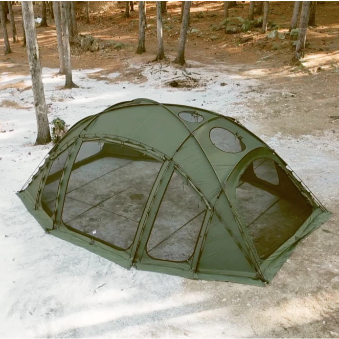 URBANSIDE｜STEGO｜ 劍龍圓頂帳【綠色工場】圓頂帳 圓頂庇護所 戰術龜背芋 一房一廳 別墅帳 風格露營