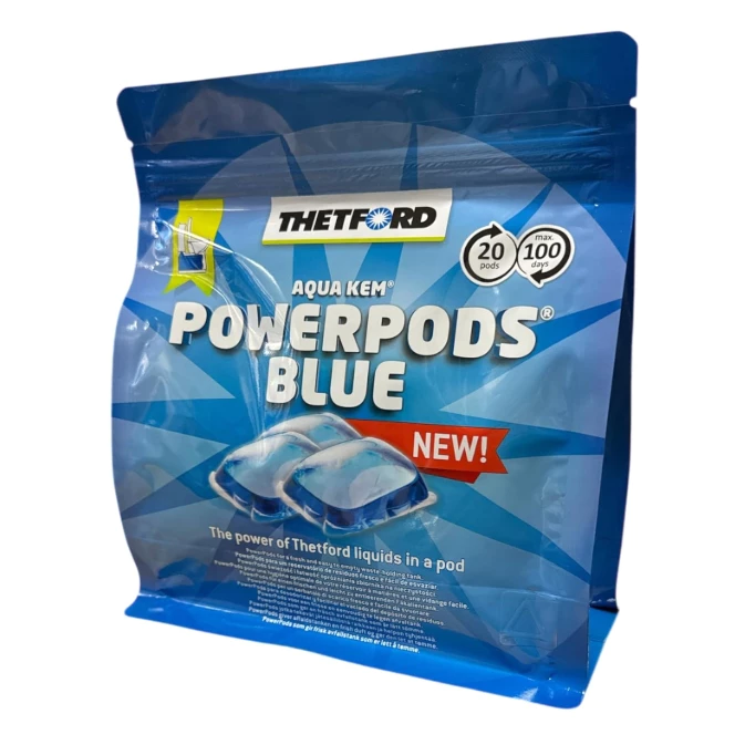 荷蘭THETFORD 膠囊分解劑(一包20入)【綠色工場】行動馬桶 行動廁所 下層專用 分解劑 消毒 分解 除臭