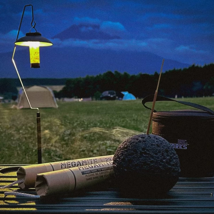 isli works 隕石香座 【綠色工場】含收納袋 線香座 線香台 薰香座 韓國製 陶瓷線香座 風格露營