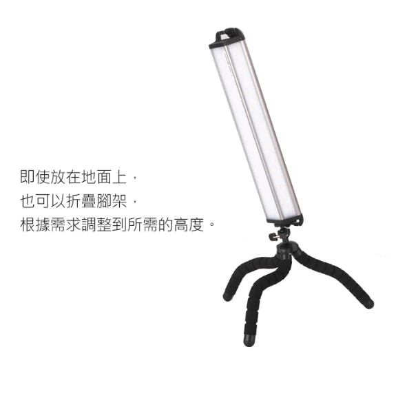 CLAYMORE 三腳架【綠色工場】附雲台 燈架 可彎曲調整 簡易三腳架 迷你腳架 1/4螺牙