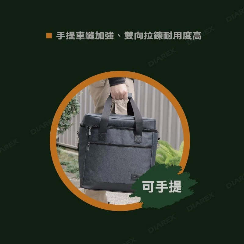 領航家 酷卡拉桿式保冷袋 30L【綠色工場】 ProKamping coolcar 手拉車 保冰袋 保溫包 保冰拖車