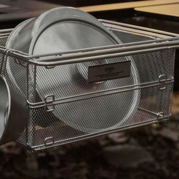 CARGO 1單位折疊網籃【綠色工場】IGT 一單位瀝水籃 摺疊籃 網籃 置物籃 置物盒 304不銹鋼