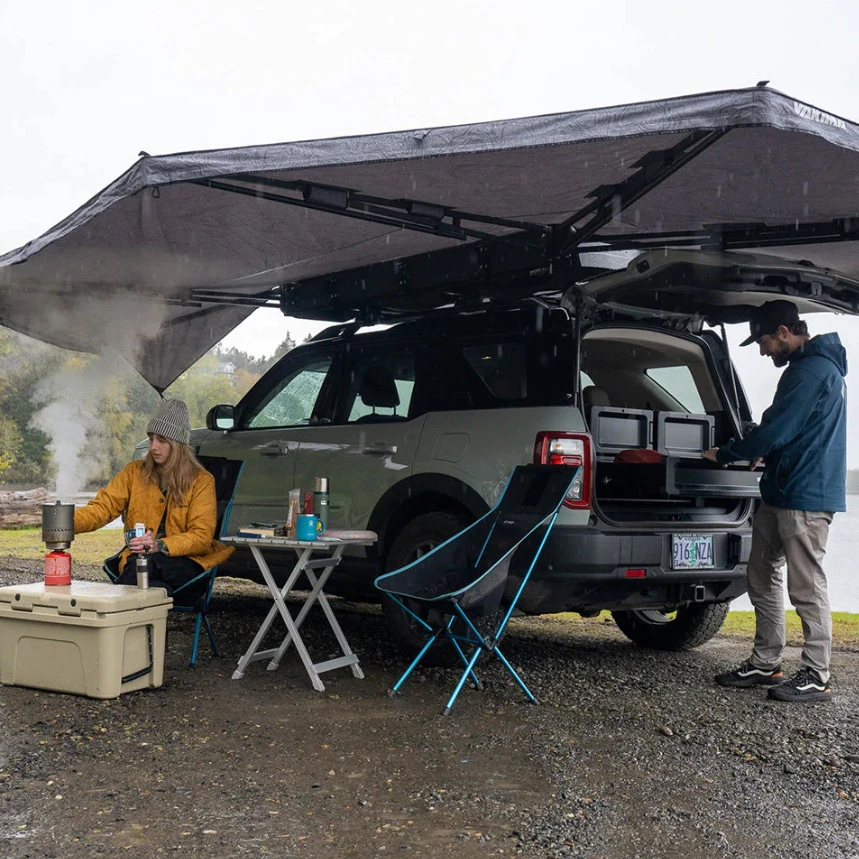 Yakima OverNOut 270 XL 扇形車邊帳【綠色工場】 蝙蝠帳 車邊帳 客廳帳 車邊天幕 遮陽帳 車邊天幕