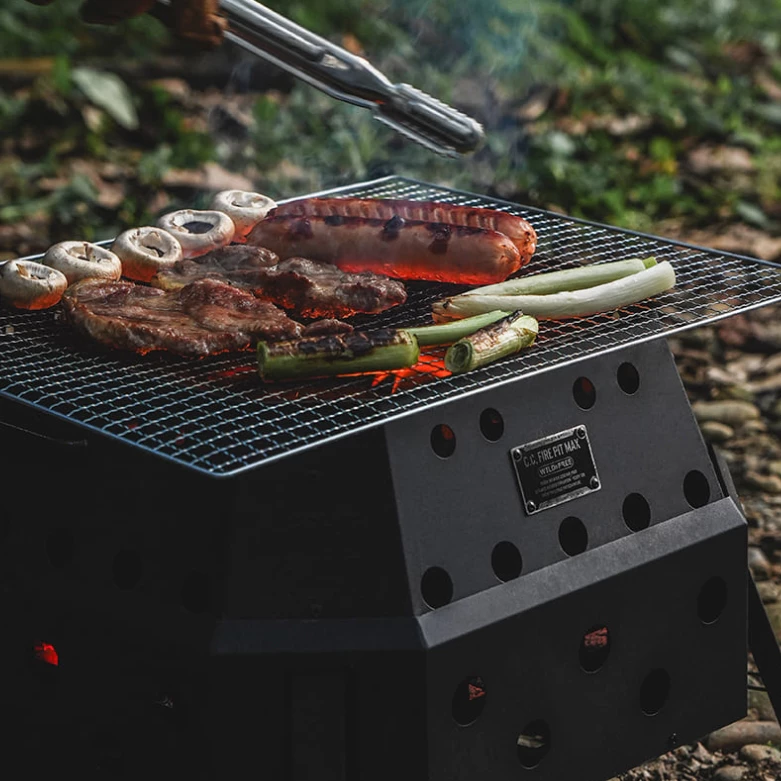 CARGO 焚火台【綠色工場】營火 生火 附收納袋 烤架 柴爐 柴燒爐 取暖爐 焚火台