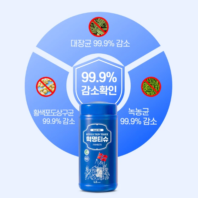 L2 Korea 革命清潔濕巾 【綠色工場】70張 濕紙巾 潔鍋巾 北歐原料 擦拭巾 濕巾 衛生巾