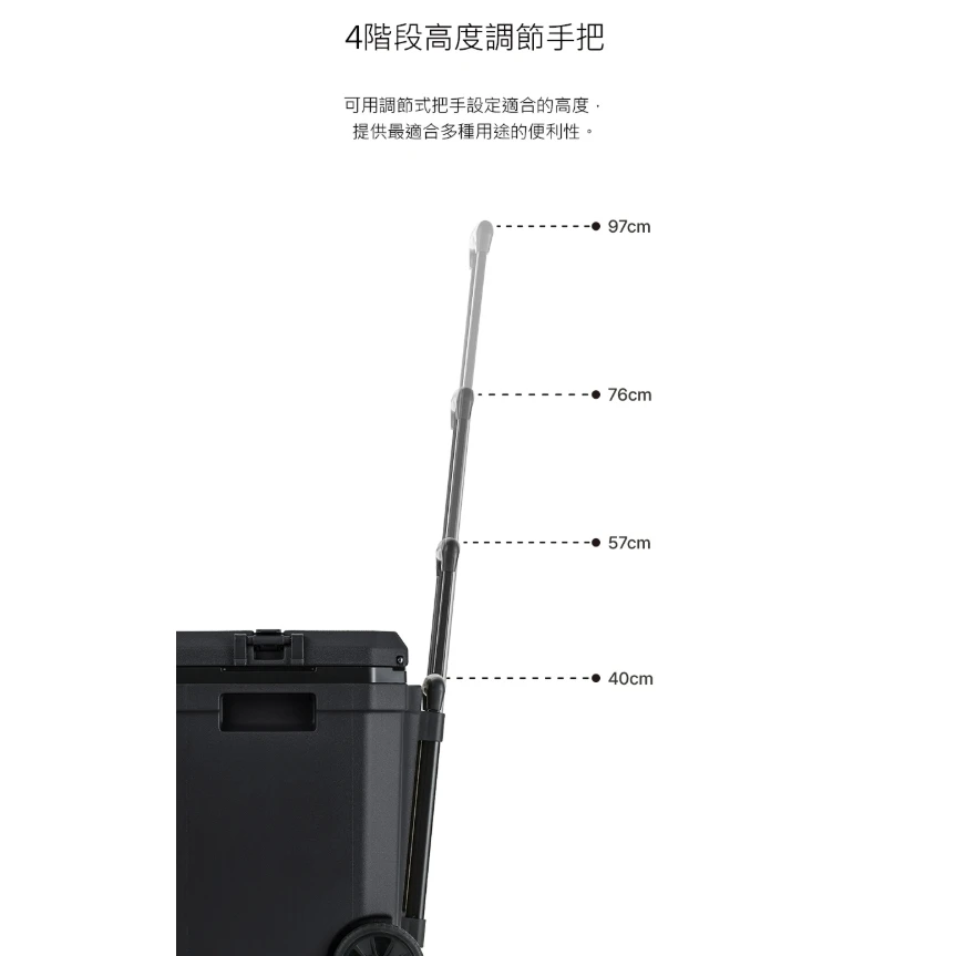 【KZM】 模組化附輪保冷箱36L