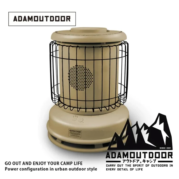 ADAMOUTDOOR｜經典風格雙功率陶瓷電暖器【綠色工場】戶外陶瓷電暖爐 電暖爐 陶瓷電暖器 PTC 暖風機 暖氣機