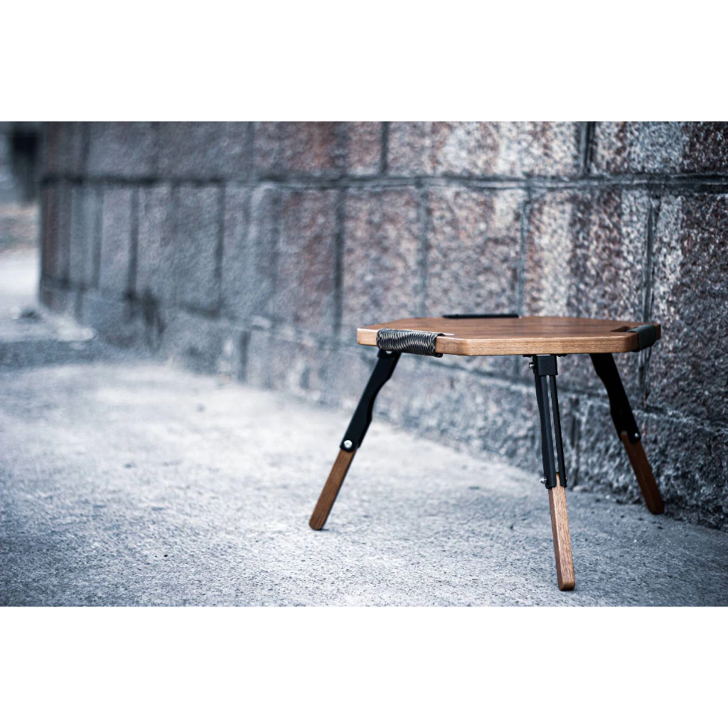 【綠色工場】<預購> Nextion 六角小桌「立春」 實木小桌 露營小桌 帳內小桌 北美梣木 台灣設計 台灣生產