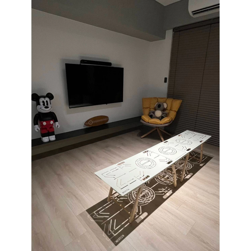 【綠色工場】Nextion 旭暮鐵桌 ✨新品黑化鐵桌✨ 單位桌 TT桌 戶外桌 露營桌 風格露營 附收納袋