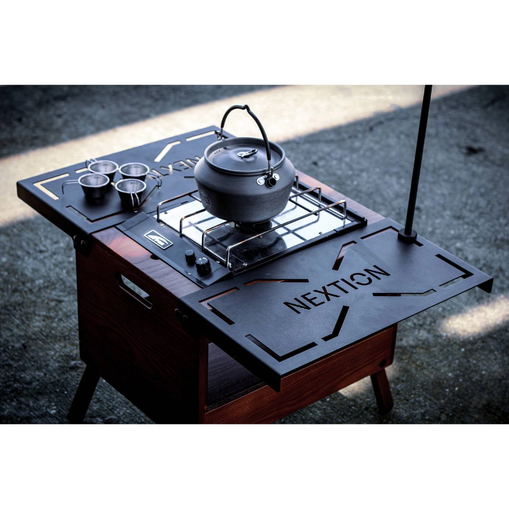 【綠色工場】Nextion 寒露箱桌 實木收納箱 摺疊箱桌 百變箱 原木鐵桌 梣木實木