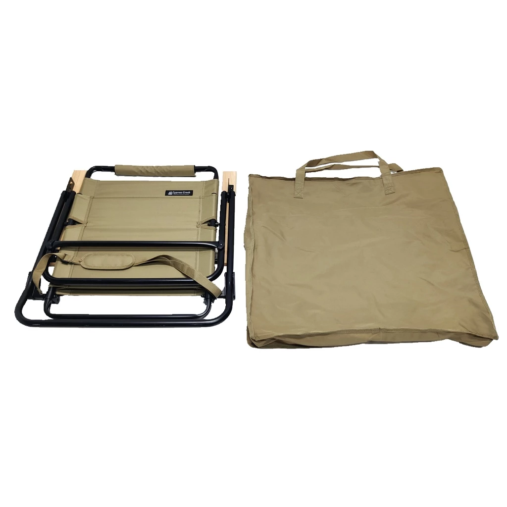 【綠色工場】賽普勒斯 Cypress Creek 三次椅 可調整露營椅 摺疊椅 收納椅 克米特椅 折疊椅 武椅 奶茶色