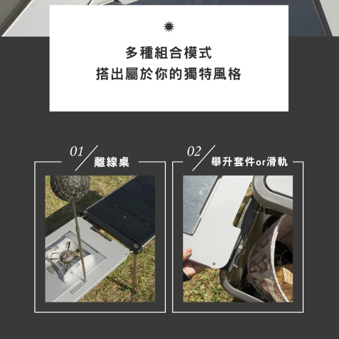 Offline 單位跨接板【綠色工場】一單位桌板 附桌腳x2 IGT 適用Thor箱 鐵桌板 可連接離線桌、Thor箱