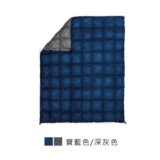 【綠色工場】DownLike兩用頂級棉被睡袋 1300g ∣登山級格紋抗撕裂表布∣日本纖維技術∣