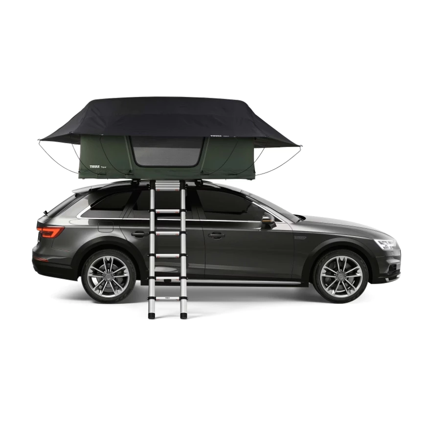 【綠色工場】THULE都樂 Foothill 雙人車頂帳蓬(龍舌蘭草綠) 軟頂車頂帳篷 2人帳 露營帳篷 野營