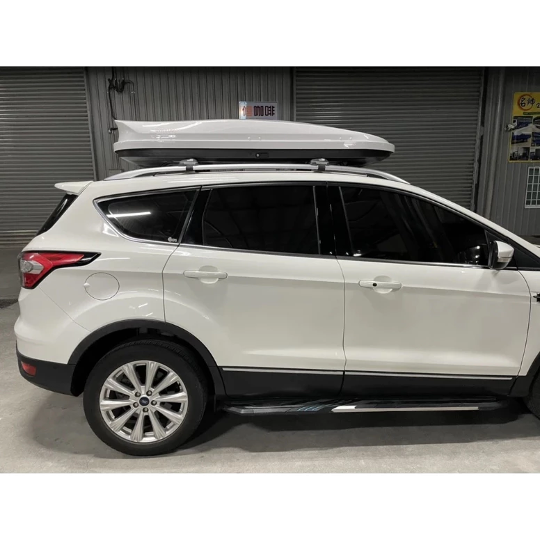 Overlook V3 雙系統/鑰匙車頂行李箱 【綠色工場】450L 雙開快拆夾具 車頂箱 車頂置物箱 行李箱 車頂漢堡